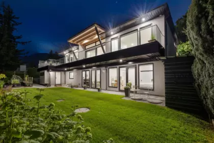Exterior Rear Photo of 255 Sandringham Crescent, North Vancouver, BC