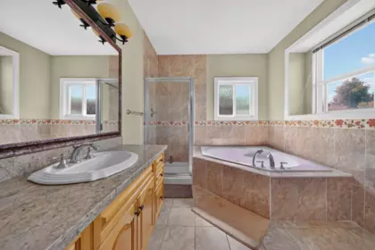 Powder Room Photo of 5891 Dickens Place, Burnaby, BC