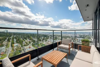 Living Room Photo of 1505 450 Westview Street, Coquitlam, BC