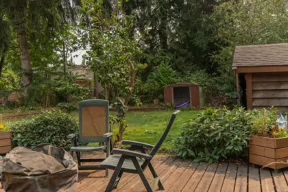 Aerial View of 1544 Robertson Avenue, Port Coquitlam, BC