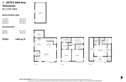 Swimming Pool Photo of 1 2070 E 26th Avenue, Vancouver, BC