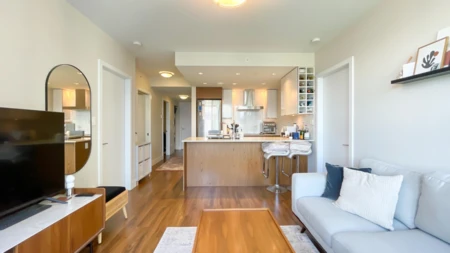 Family Room Photo of 1402 159 W 2nd Avenue, Vancouver, BC