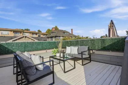 Aerial View of 248 E 6th Street, North Vancouver, BC