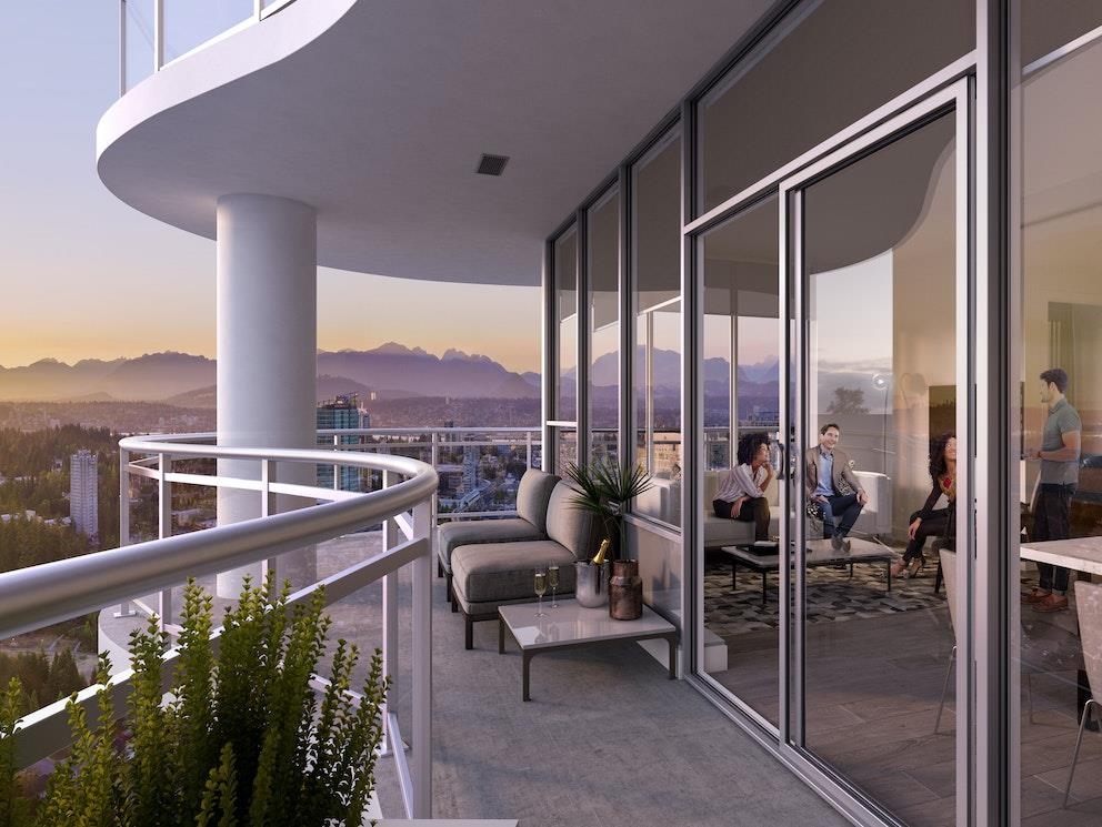 Exterior Rear Photo of 2405 13318 104th Avenue, Surrey, BC