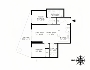 Basement Recreation Room Photo of 2103 9887 Whalley Boulevard, Surrey, BC