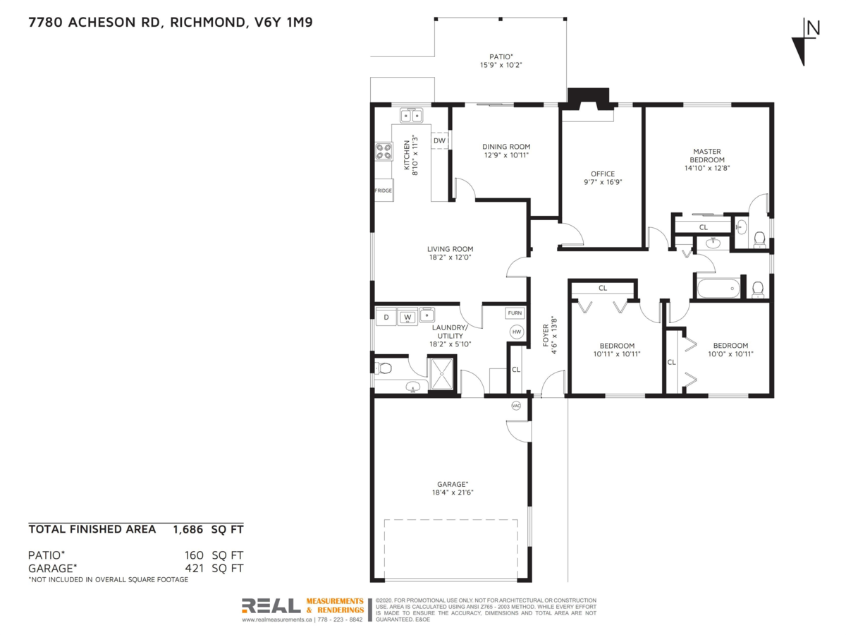 Garage Interior Photo of 7780 Acheson Road, Richmond, BC