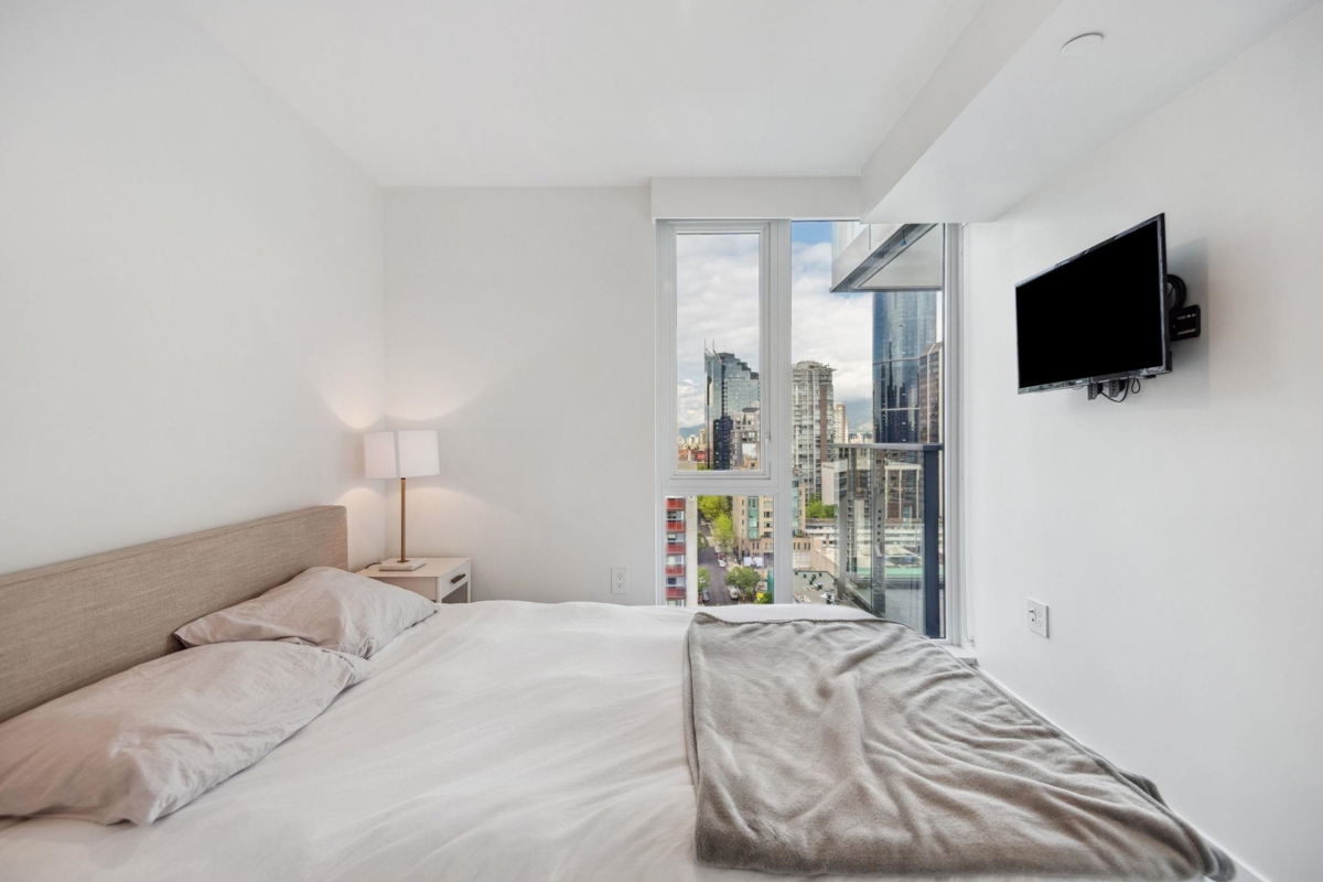 Bedroom 3 Photo of 2002 1111 Richards Street, Vancouver, BC