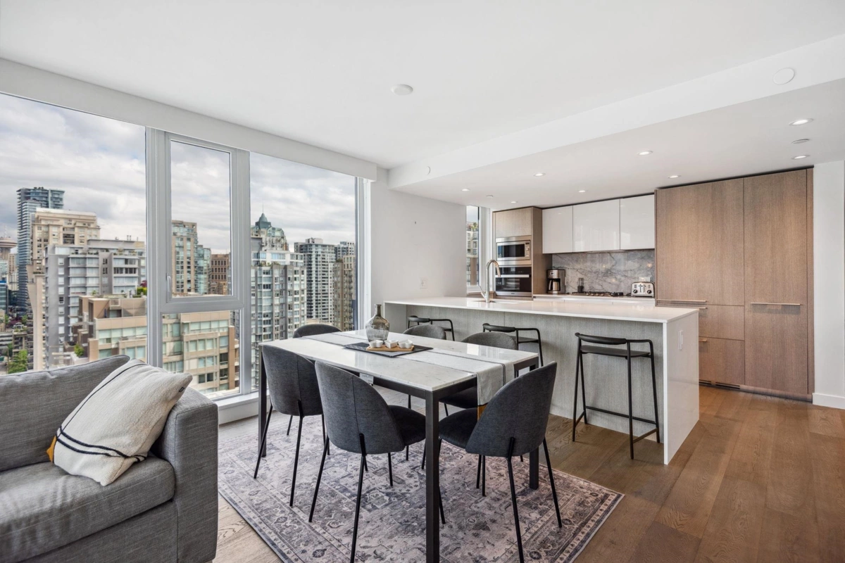 Exterior Rear Photo of 2002 1111 Richards Street, Vancouver, BC