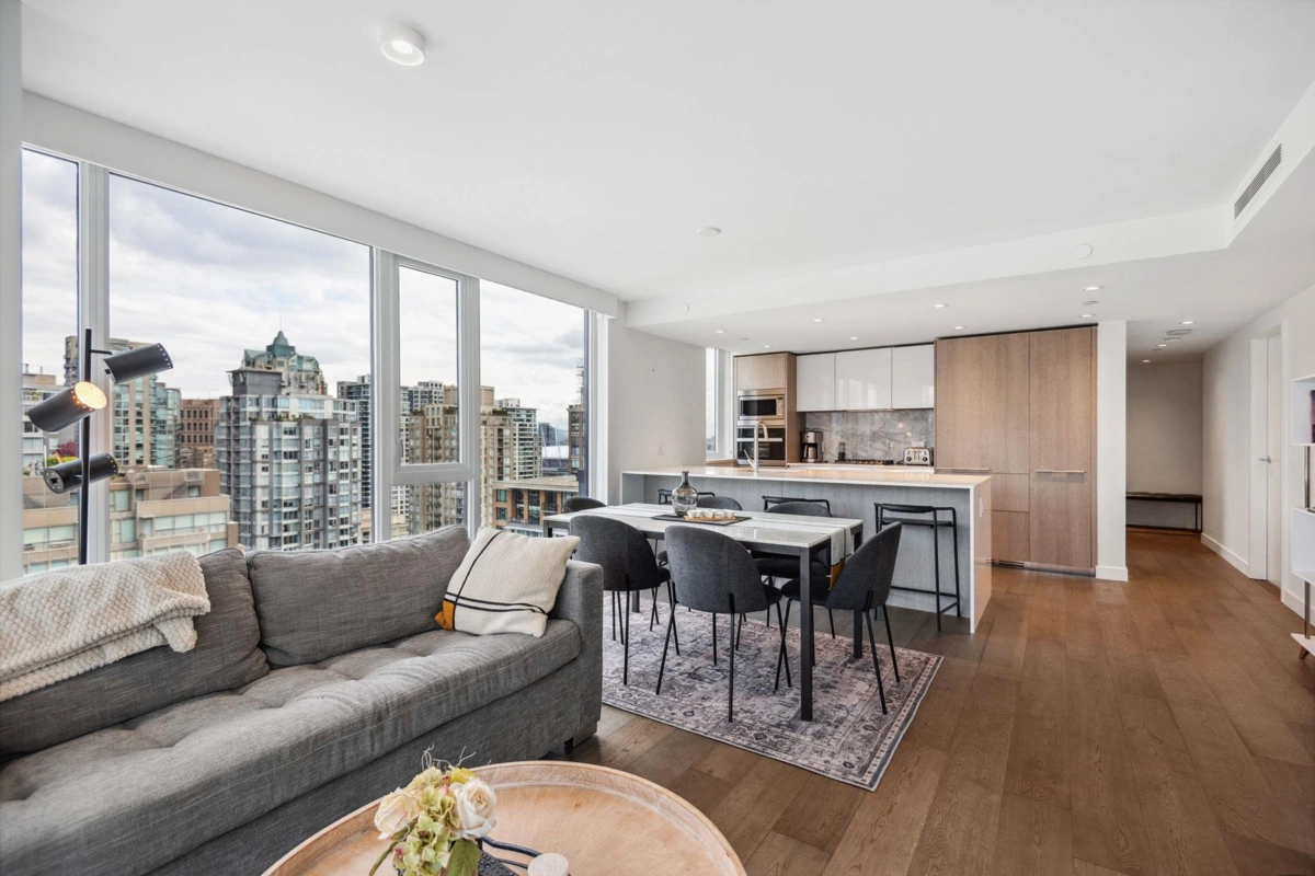 Family Room Photo of 2002 1111 Richards Street, Vancouver, BC