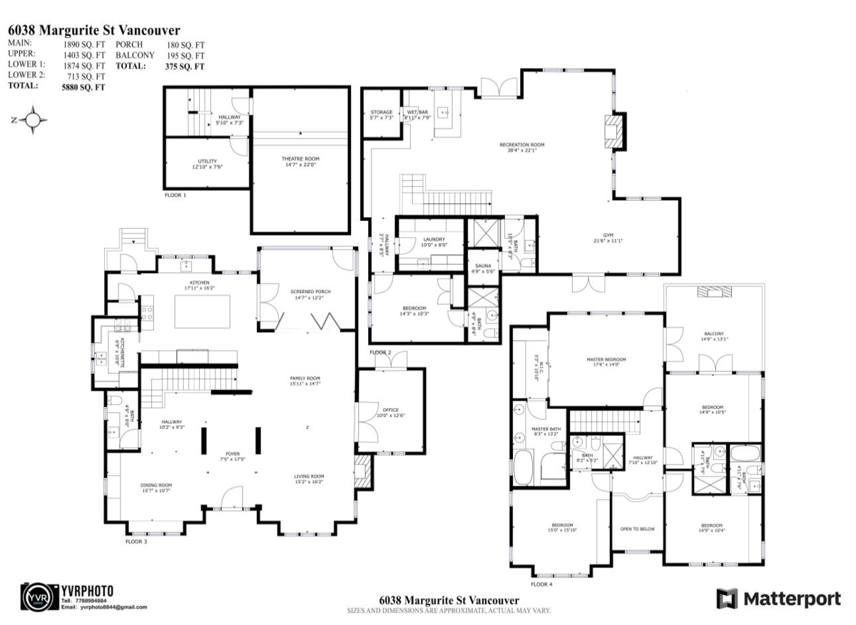 Playground / Recreational Area Near 6038 Marguerite Street, Vancouver, BC