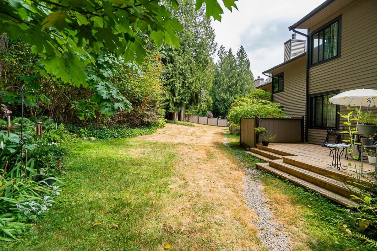 Aerial View of 8531 Timber Court, Burnaby, BC