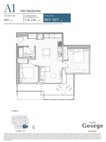 Kitchen Island Photo of 805 13768 100 Avenue, Surrey, BC