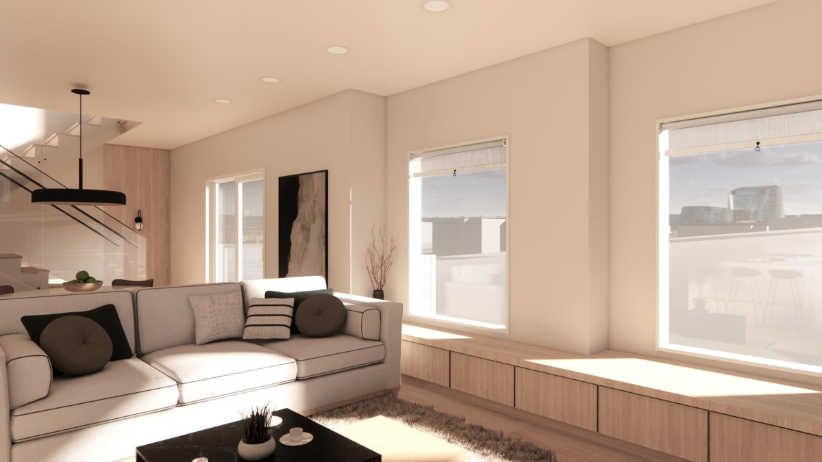 Living Room Photo of 2 7353 12th Avenue, Burnaby, BC