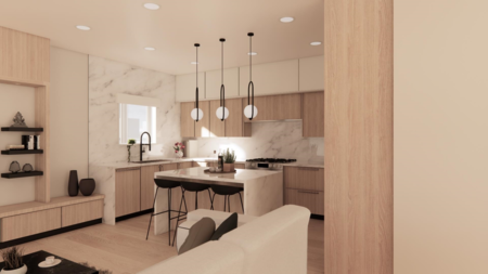 Dining Area Photo of 2 7353 12th Avenue, Burnaby, BC