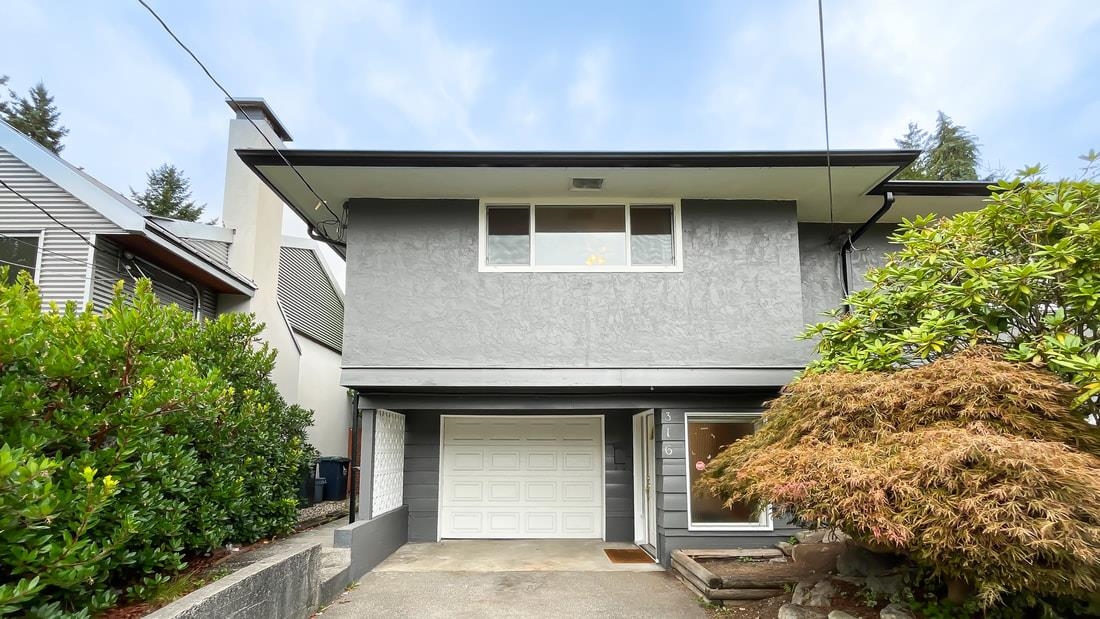 Exterior Rear Photo of 316 W Queens Road, North Vancouver, BC