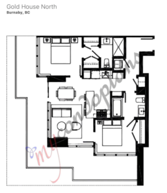 Primary Bedroom Photo of 1806 6383 Mckay Avenue, Burnaby, BC
