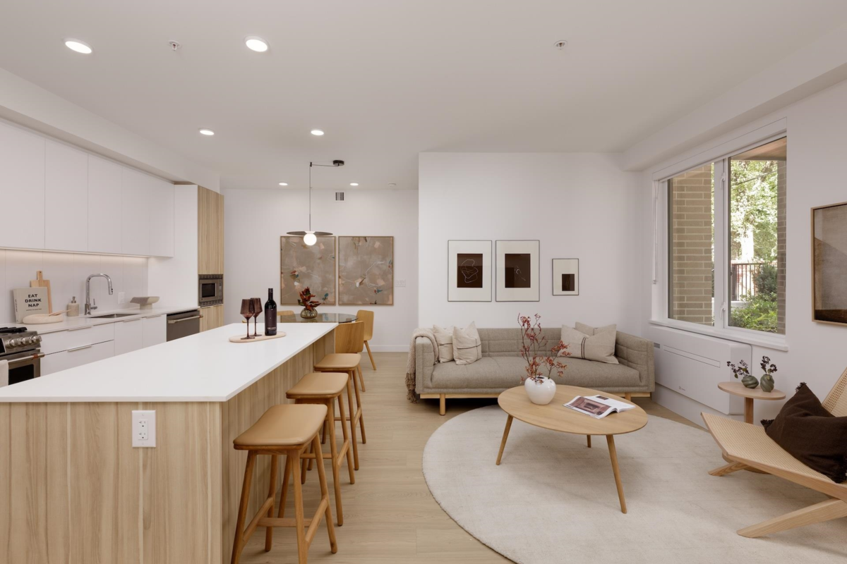 Living Room Photo of 308 2450 Garden Drive, Vancouver, BC