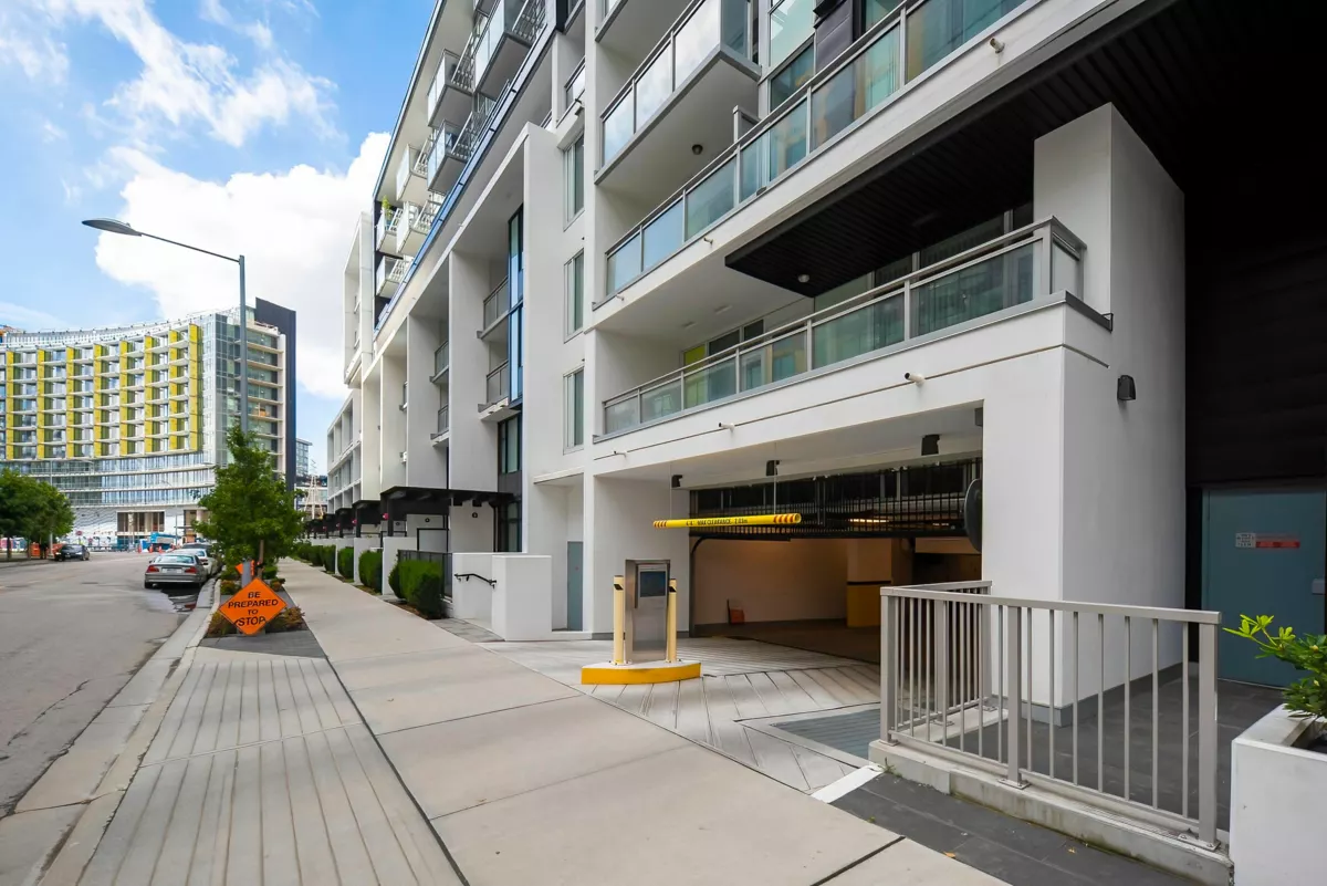 Living Room Photo of 804 8699 Hazelbridge Way, Richmond, BC
