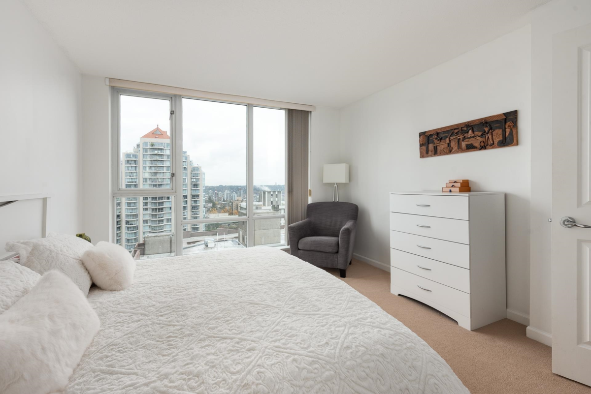 Bedroom 2 Photo of 1701 720 Hamilton Street, New Westminster, BC