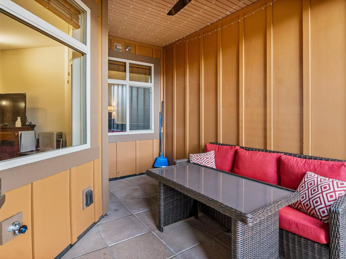 Backyard Photo of A113 20716 Willoughby Town Centre Drive, Langley, BC