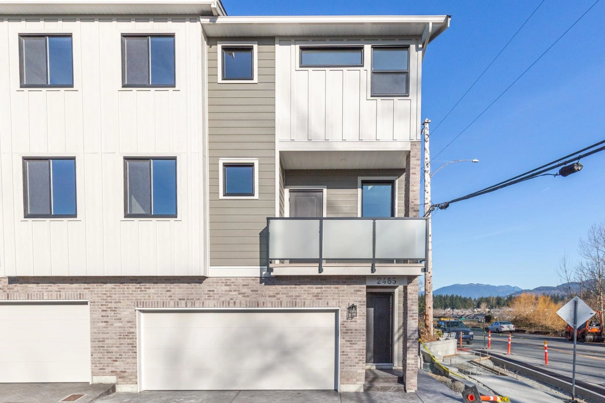 Aerial View of 2485 Beck Road, Abbotsford, BC