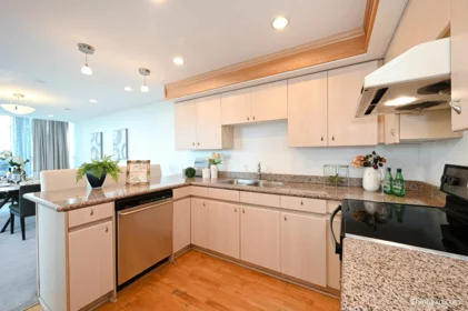 Family Room Photo of PH1604 8811 Lansdowne Road, Richmond, BC