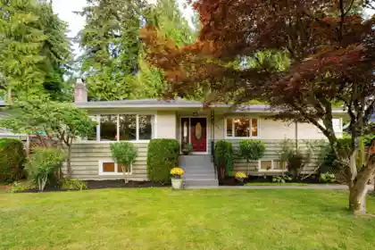 Exterior Rear Photo of 3658 Loraine Avenue, North Vancouver, BC