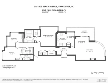 5A 1403 Beach Avenue, Vancouver, BC