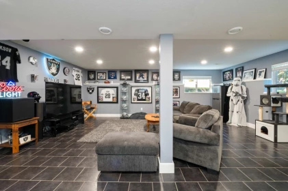 Basement Recreation Room Photo of 7923 Topper Drive, Mission, BC