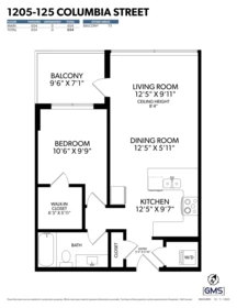 1205 125 Columbia Street, New Westminster, BC