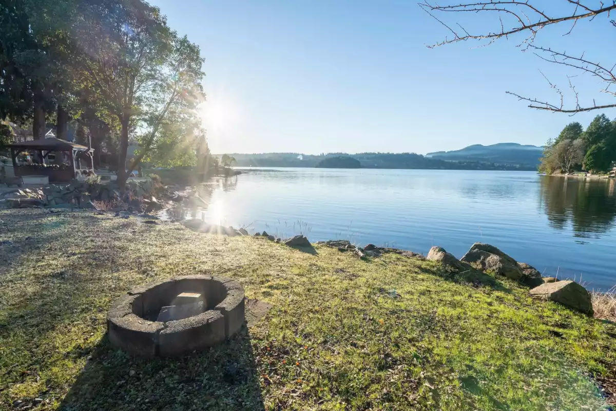 Aerial View of 6343 Marmot Road, Sechelt, BC