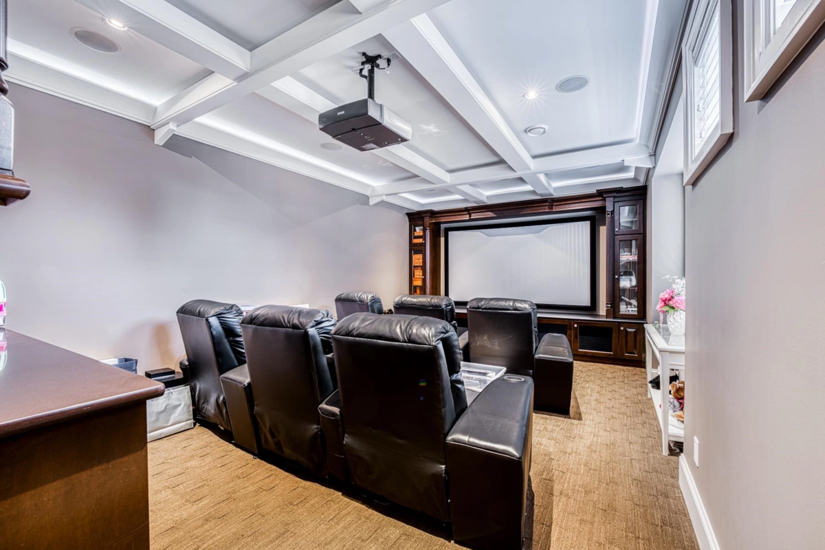 Basement Recreation Room Photo of 4180 Granville Avenue, Richmond, BC