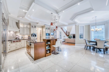 Kitchen Island Photo of 4180 Granville Avenue, Richmond, BC