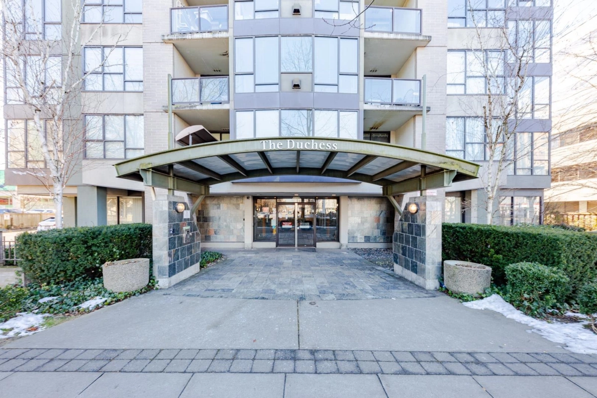 Exterior Rear Photo of 708 8180 Granville Avenue, Richmond, BC