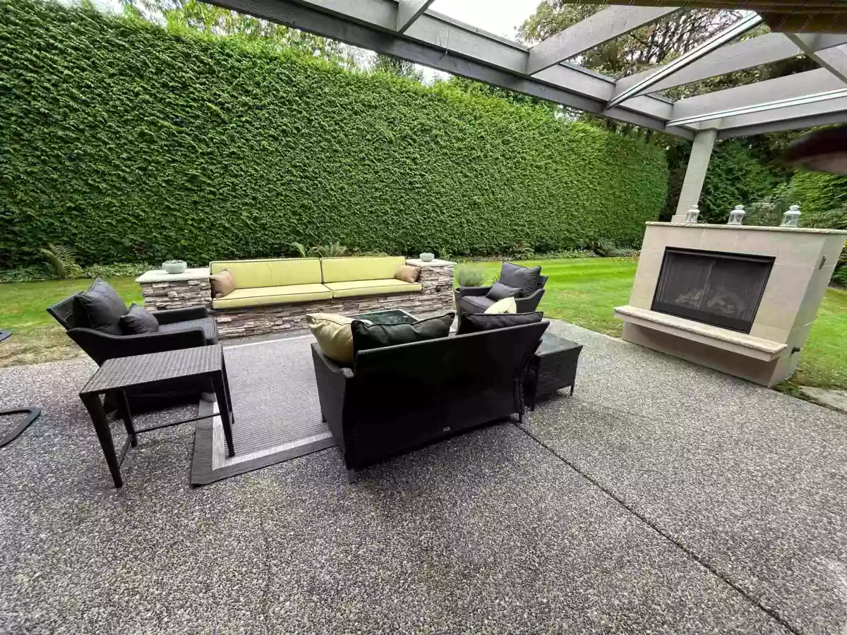 Aerial View of 9671 Heather Place, Richmond, BC