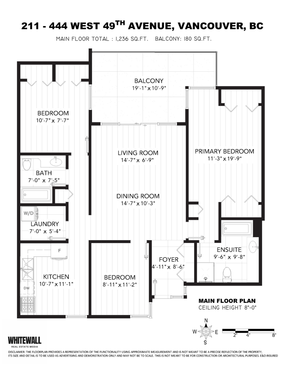 Guest Bathroom Photo of 211 444 W 49th Avenue, Vancouver, BC