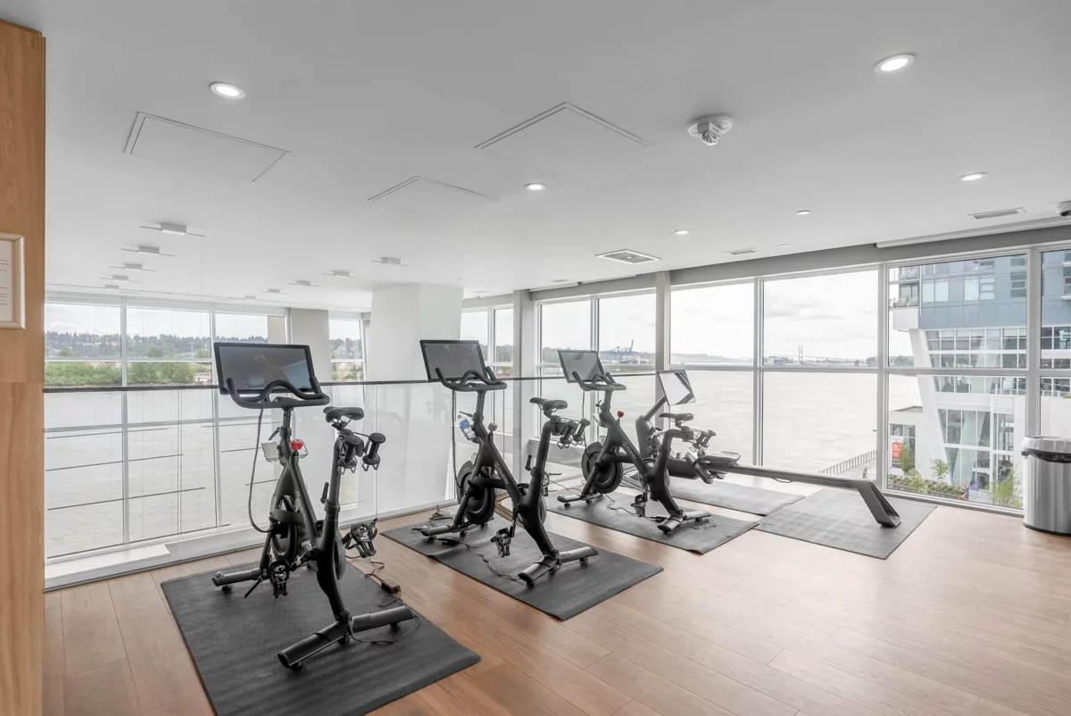 Garage Interior Photo of 2904 660 Quayside Drive, New Westminster, BC