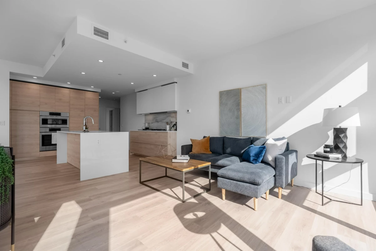 Living Room Photo of 2904 660 Quayside Drive, New Westminster, BC