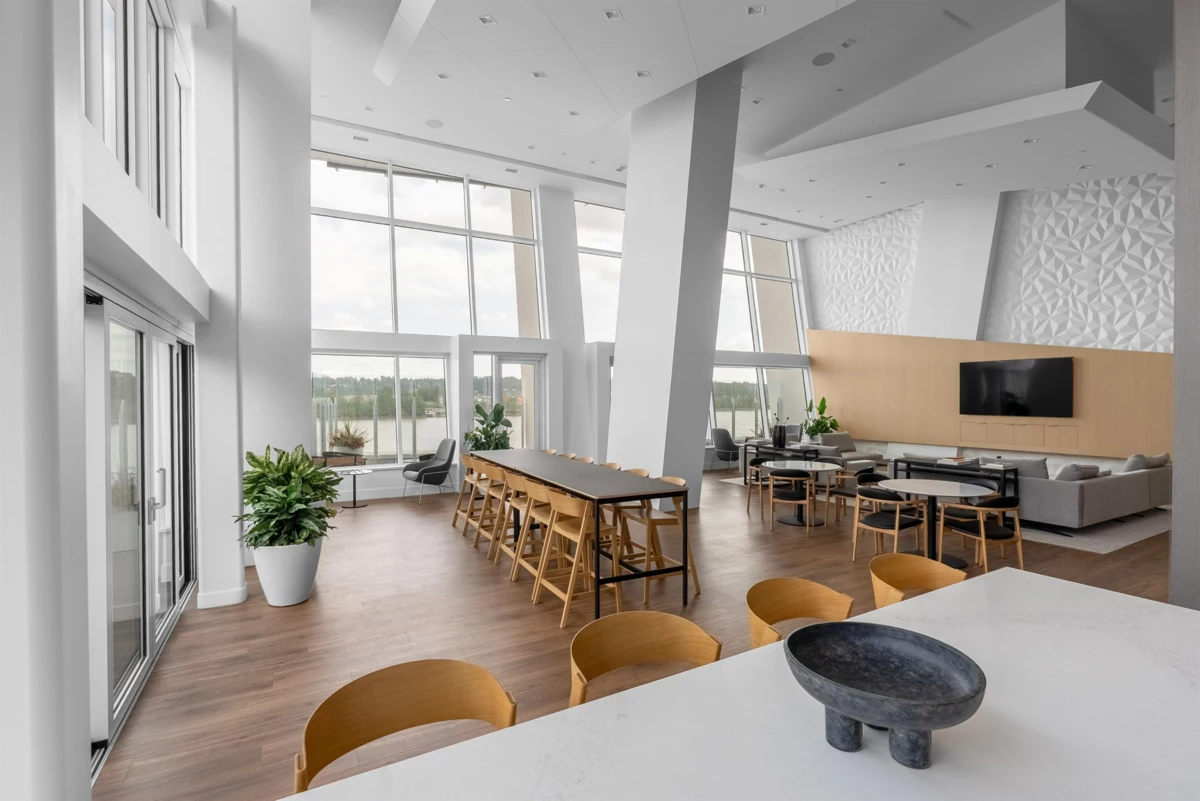 Outdoor Deck Photo of 2904 660 Quayside Drive, New Westminster, BC