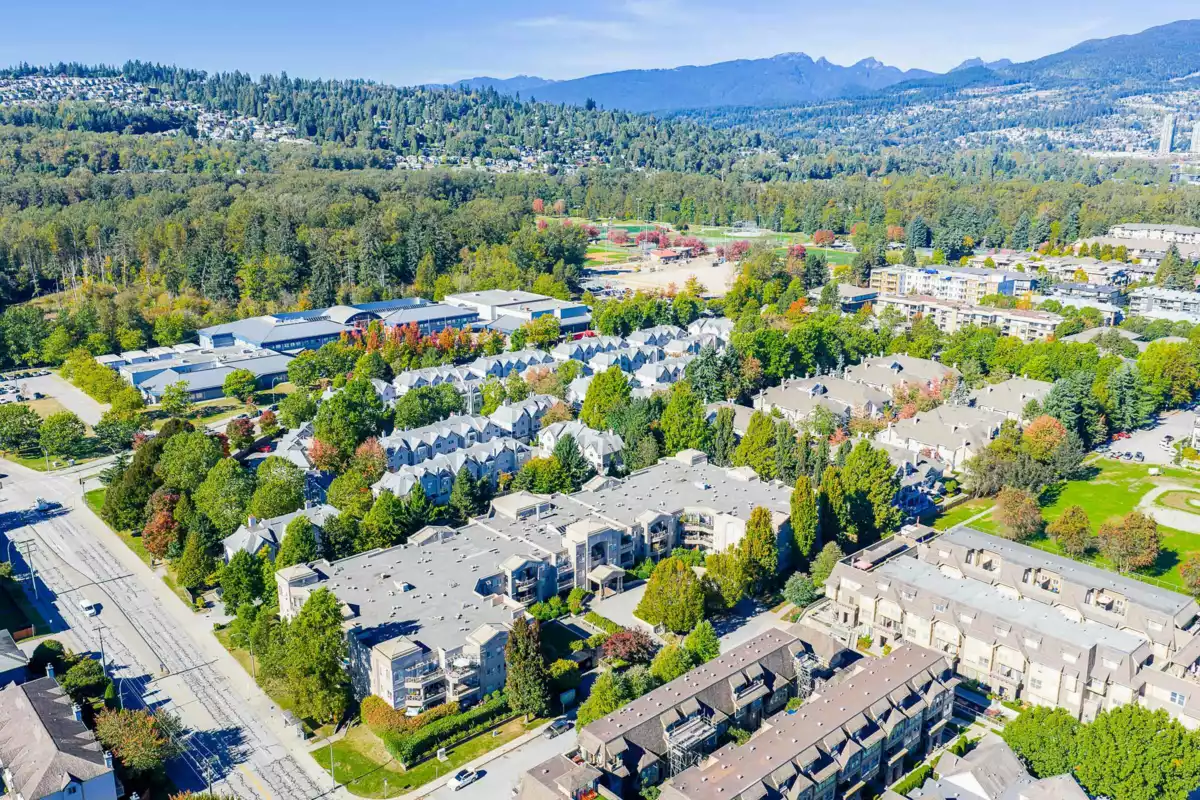 Backyard Photo of 304 2109 Rowland Street, Port Coquitlam, BC