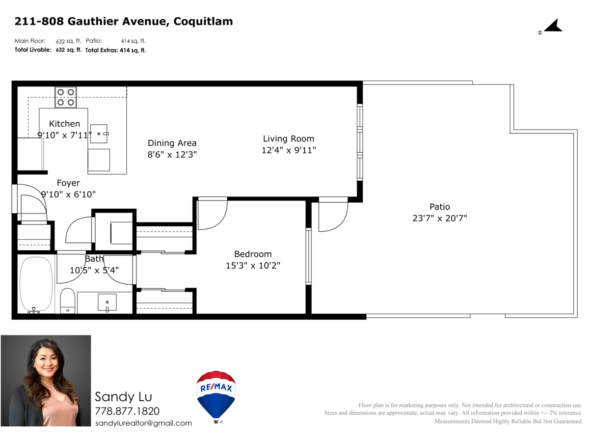 Basement Recreation Room Photo of 211 808 Gauthier Avenue, Coquitlam, BC