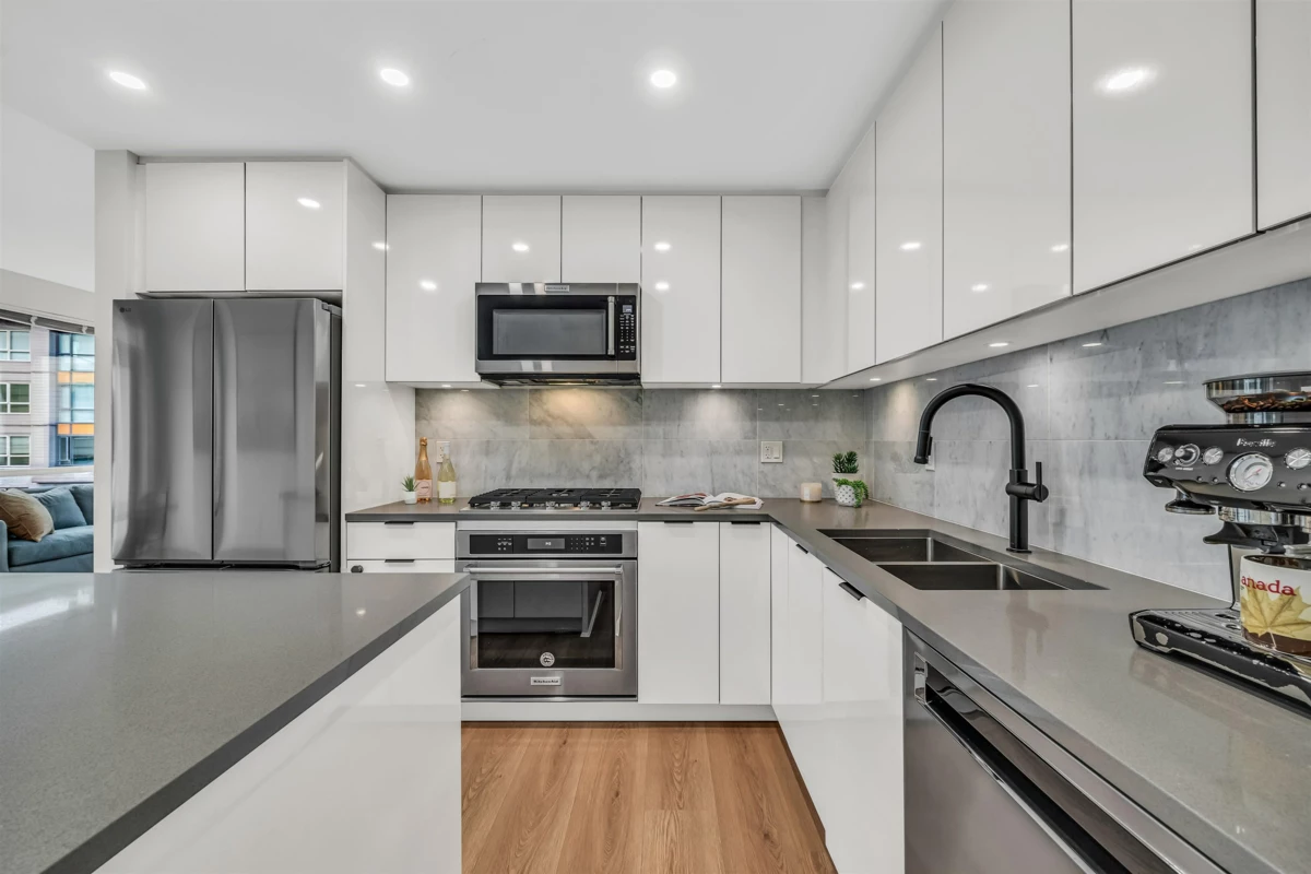 Family Room Photo of 404 2632 Library Lane, North Vancouver, BC