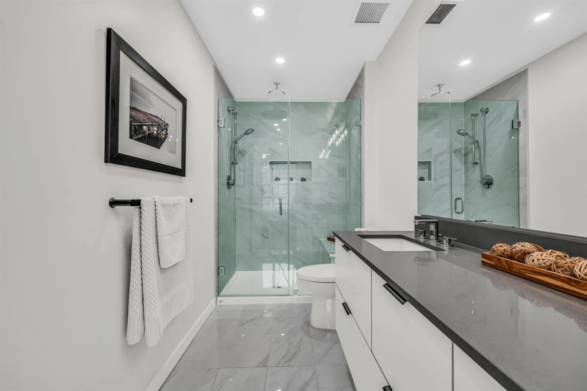 Guest Bathroom Photo of 404 2632 Library Lane, North Vancouver, BC