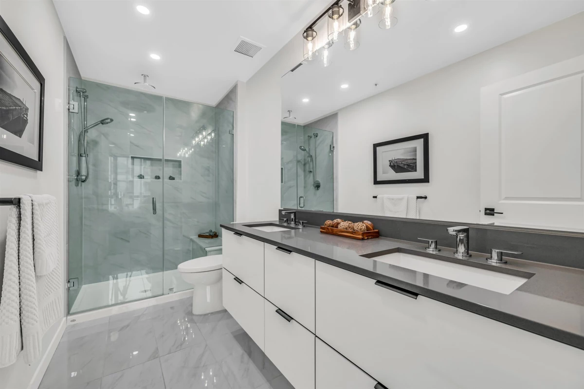 Powder Room Photo of 404 2632 Library Lane, North Vancouver, BC