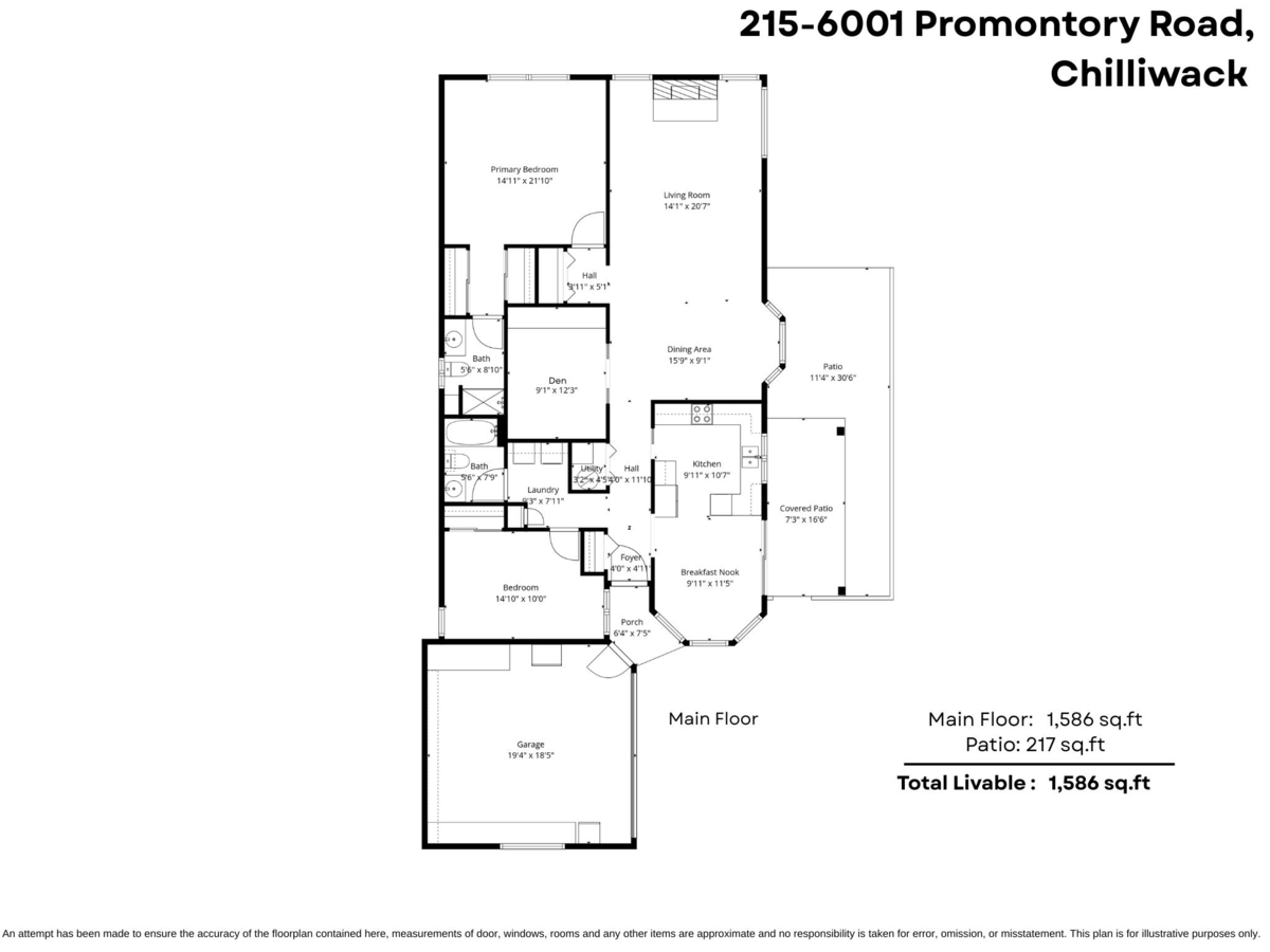 Kitchen Photo of 215 6001 Promontory Road, Chilliwack, BC