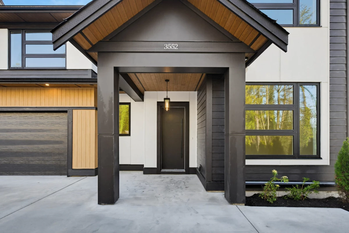 Exterior Rear Photo of 3552 Monson Crescent, Coquitlam, BC