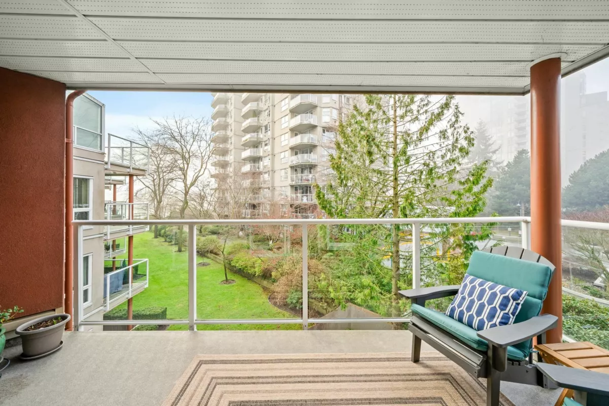 Outdoor Kitchen Photo of 307 1240 Quayside Drive, New Westminster, BC