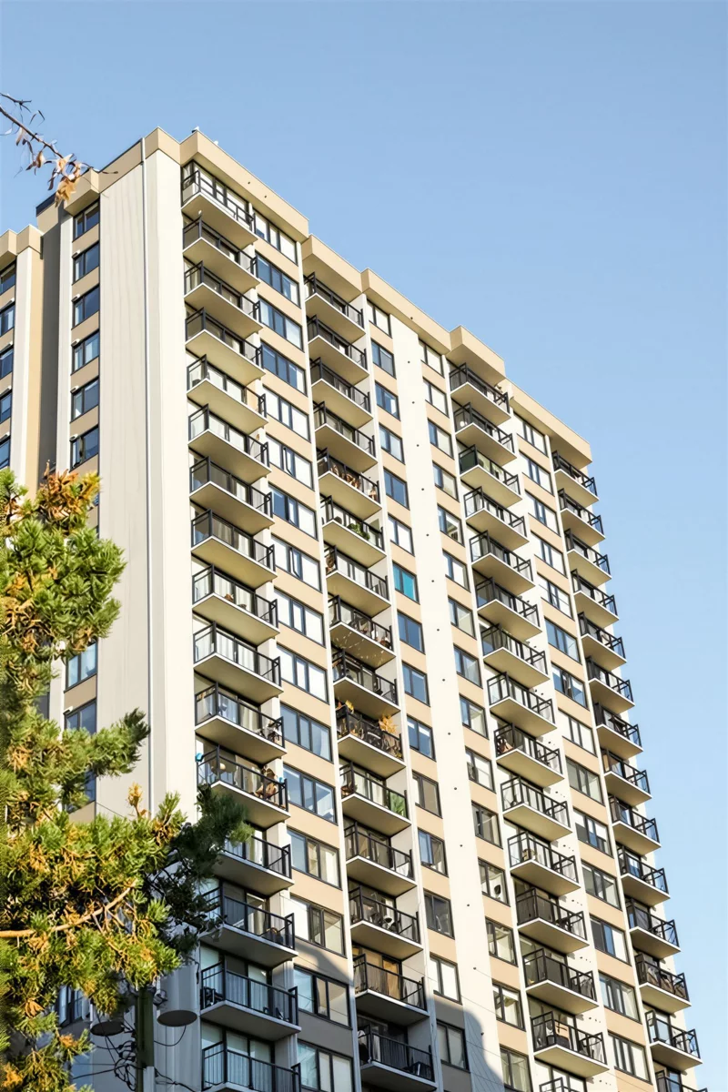 Backyard Photo of 907 1330 Harwood Street, Vancouver, BC