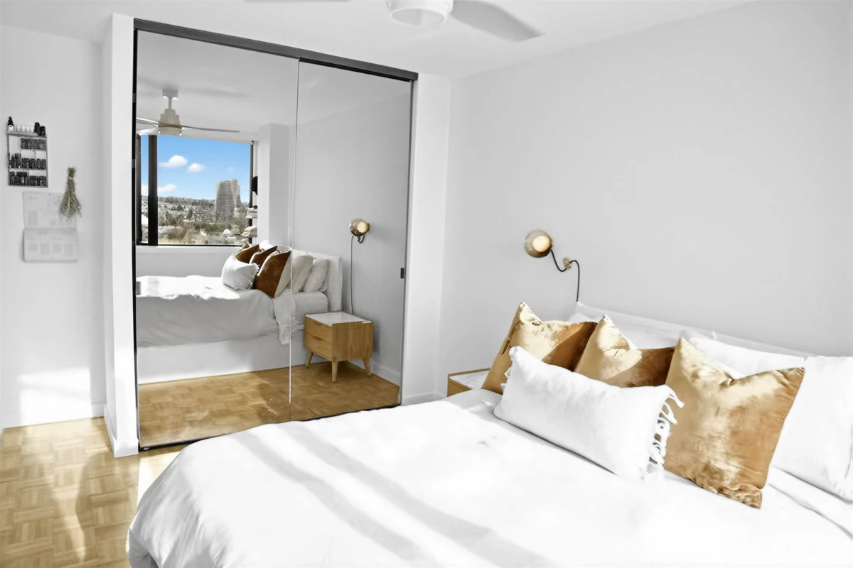 Bedroom 2 Photo of 907 1330 Harwood Street, Vancouver, BC