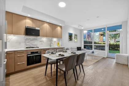 Kitchen Island Photo of 101 5608 Berton Avenue, Vancouver, BC